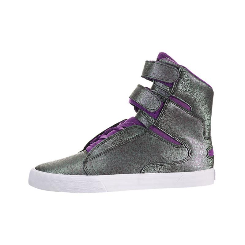 Supra SOCIETY II Sneaker High Damen Lila Kaufen MVGEX7462